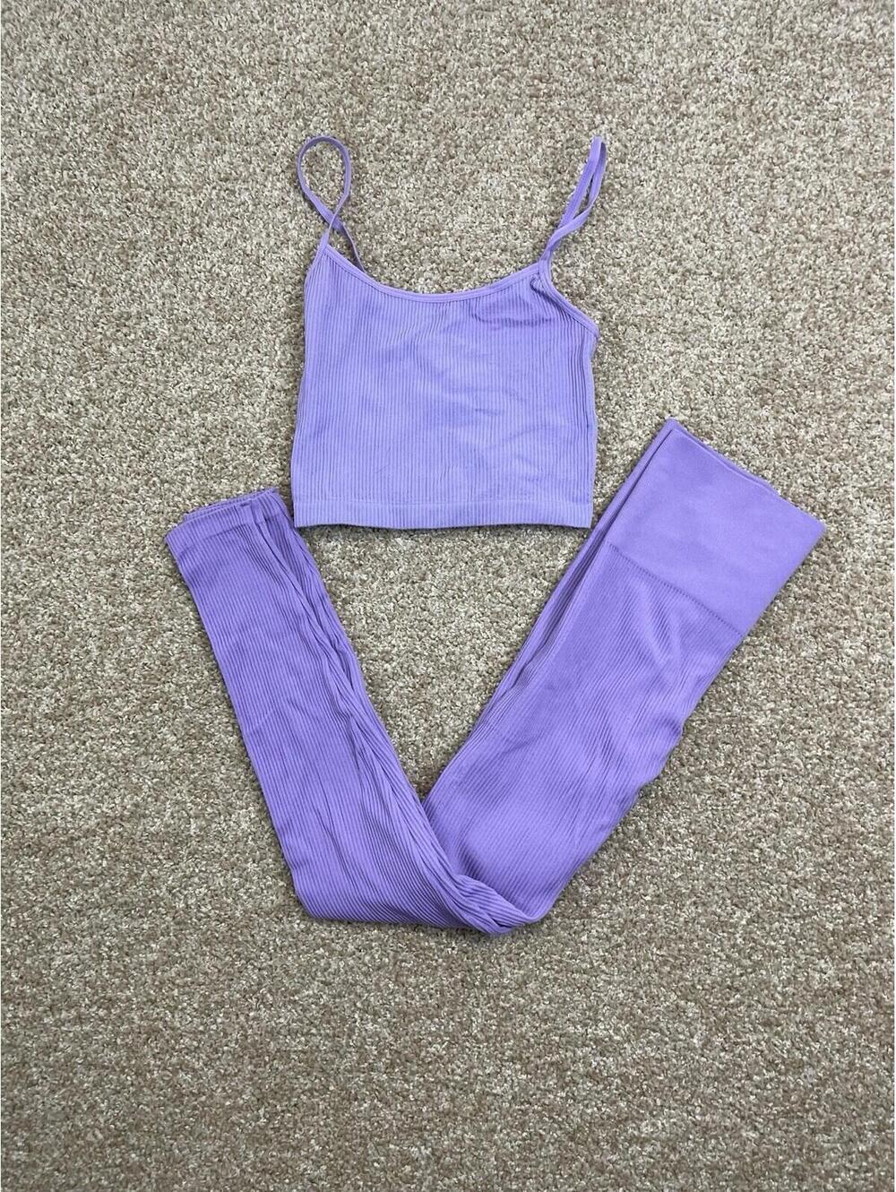 Cropp Set Womens S Sculpt Sports Bra Leggings